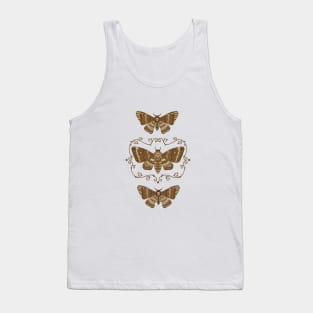 Death's Head Moth Taxidermy Tank Top